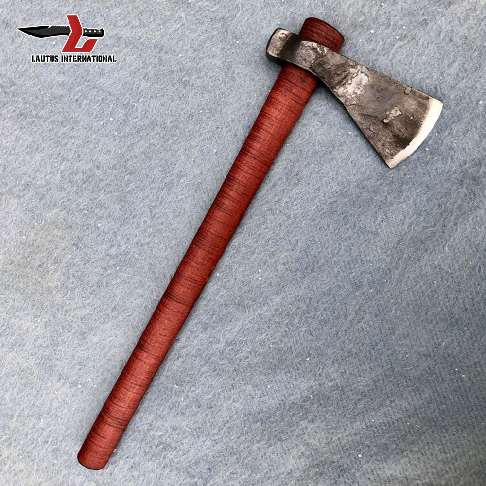 Forged Tomahawk and Axe with Sheath