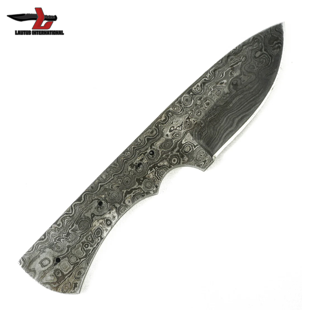 Damascus Steel Blank Blade